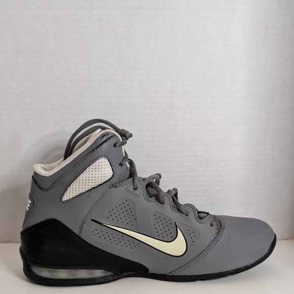NIKE AIR MAX FULL COURT HIGH TOP BASKETBALL sneakers SIZE 9 or 42.5EU GRAY - Picture 8 of 15